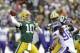 GREEN BAY, WI - NOVEMBER 24: Matt Flynn #10 of the Green Bay Packers passes the ball against the Minnesota Vikings defense at Lambeau Field on November 24, 2013 in Green Bay, Wisconsin. (Photo Tom Lynn /Getty Images)