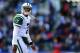 BALTIMORE, MD - NOVEMBER 24: Quarterback Geno Smith #7 of the New York Jets walks off the field after the Jets failed to convert on third down against the Baltimore Ravens in the first quarter at M&T Bank Stadium on November 24, 2013 in Baltimore, Marylan