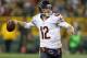 GREEN BAY, WI - NOVEMBER 04: Josh McCown #12 of the Chicago Bears passes against the Green Bay Packers at Lambeau Field on November 4, 2013 in Green Bay, Wisconsin. The Bears defeated the Packers 27-20. (Photo by Jonathan Daniel/Getty Images)