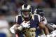 Nov 24, 2013; St. Louis, MO, USA; St. Louis Rams running back Benny Cunningham (36) carries the ball in the fourth quarter against the Chicago Bears at the Edward Jones Dome. Mandatory Credit: Scott Kane-USA TODAY Sports