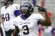 Nov 23, 2013; Raleigh, NC, USA; East Carolina Pirates wide receiver Lance Ray (3) celebrates his 4th quarter touchdown catch against the North Carolina State Wolfpack at Carter Finley Stadium. The East Carolina Pirates defeated the North Carolina State Wo