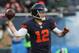 CHICAGO, IL - NOVEMBER 17: Josh McCown #12 of the Chicago Bears passes against the Baltimore Ravens at Soldier Field on November 17, 2013 in Chicago, Illinois. The Bears defeated the Ravens 23-20 in overtime. (Photo by Jonathan Daniel/Getty Images)