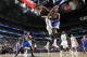 NEW ORLEANS, LA - NOVEMBER 26: Marreese Speights #5 of the Golden State Warriors dunks the ball against the New Orleans Pelicans on November 26, 2013 at the New Orleans Arena in New Orleans, Louisiana. NOTE TO USER: User expressly acknowledges and agrees