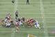 Davis clears the left side of the hole to spring Gore.
