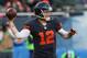 CHICAGO, IL - NOVEMBER 17: Josh McCown #12 of the Chicago Bears passes against the Baltimore Ravens at Soldier Field on November 17, 2013 in Chicago, Illinois. The Bears defeated the Ravens 23-20 in overtime. (Photo by Jonathan Daniel/Getty Images)