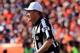 Former NFL referee Jerry Frump at work during 2012's Week 3 matchup between the Houston Texans and Denver Broncos.