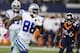 ARLINGTON, TX - OCTOBER 6: Dez Bryant #88 of the Dallas Cowboys runs the ball against the Denver Broncos at AT&T Stadium on October 6, 2013 in Arlington, Texas. The Broncos defeated the Cowboys 51-48. (Photo by Wesley Hitt/Getty Images)