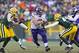 Toby Gerhart had 91 yards on only eight carries against the Packers.