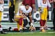 Nov 17, 2013; Philadelphia, PA, USA; Washington Redskins tight end Jordan Reed (86) before the game against the Philadelphia Eagles at Lincoln Financial Field. Mandatory Credit: John Geliebter-USA TODAY Sports