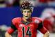 ATLANTA, GA - SEPTEMBER 03: Hutson Mason #14 of the Georgia Bulldogs against the Boise State Broncos at Georgia Dome on September 3, 2011 in Atlanta, Georgia. (Photo by Kevin C. Cox/Getty Images)