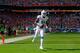 MIAMI GARDENS, FL - NOVEMBER 24: Mike Wallace #11 of the Miami Dolphins runs the ball in for a touchdown in the first quarter against the Carolina Panthers at Sun Life Stadium on November 24, 2013 in Miami Gardens, Florida. (Photo by Chris Trotman/Gett