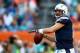 MIAMI GARDENS, FL - NOVEMBER 17: Philip Rivers #17 of the San Diego Chargers during their game at Sun Life Stadium on November 17, 2013 in Miami Gardens, Florida. (Photo by Streeter Lecka/Getty Images)