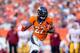 DENVER, CO - OCTOBER 27: Running back Knowshon Moreno #27 of the Denver Broncos in action against the Washington Redskins at Sports Authority Field Field at Mile High on October 27, 2013 in Denver, Colorado. The Broncos defeated the Redskins 45-21. (Pho