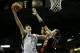 MILWAUKEE, WI - NOVEMBER 2: Ersan Illysova #7 of the Milwauke Bucks drives to the hoop during the second half of play against the Toronto Raptors at Bradley Center on November 2, 2013 in Milwaukee, Wisconsin. NOTE TO USER: User expressly acknowledges and