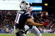 FOXBORO, MA - NOVEMBER 24: Wide receiver Julian Edelman #11 of the New England Patriots catches a touchdown in the third quarter against the Denver Broncos during a game at Gillette Stadium on November 24, 2013 in Foxboro, Massachusetts. (Photo by Jim Ro
