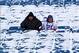 Dec. 30, 2012; Orchard Park, NY, USA; Fans sit in the snow covered seats before a game between the Buffalo Bills and the New York Jets at Ralph Wilson Stadium. Mandatory Credit: Timothy T. Ludwig-USA TODAY Sports