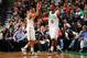 BOSTON, MA - NOVEMBER 27: Avery Bradley #0 and Jeff Green #8 of the Boston Celtics high five during the game against the Memphis Grizzlies on November 27, 2013 at the TD Garden in Boston, Massachusetts. NOTE TO USER: User expressly acknowledges and agree