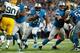 Nov 28, 2013; Detroit, MI, USA; Detroit Lions running back Reggie Bush (21) runs the ball during the second quarter against the Green Bay Packers during a NFL football game on Thanksgiving at Ford Field. Mandatory Credit: Tim Fuller-USA TODAY Sports
