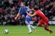 SOUTHAMPTON, ENGLAND - MARCH 30: Frank Lampard of Chelsea is challenged by Jack Cork of Southampton during the Barclays Premier League match between Southampton and Chelsea at St Mary's Stadium on March 30, 2013 in Southampton, England. (Photo by Mike H