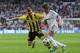 MADRID, SPAIN - APRIL 30: Jakub Blaszczykowski of Borussia Dortmund and Fabio Coentrao of Real Madrid battle for the ball during the UEFA Champions League Semi Final Second Leg match between Real Madrid and Borussia Dortmund at Estadio Santiago Bernabeu