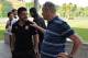 ST VEIT AN DER GLAN, AUSTRIA - JULY 14: Coach Gennaro Gattuso (L) of Palermo speaks with President Maurizio Zamparini before the friendly match between US Citta di Palermo and Murau at Sportzentrum on July 13, 2013 in Sankt Lambrecht near St Veit an der
