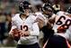 Nov 24, 2013; St. Louis, MO, USA; Chicago Bears quarterback Josh McCown (12) looks to pass the ball against the St. Louis Rams at the Edward Jones Dome. Mandatory Credit: Scott Kane-USA TODAY Sports