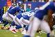 EAST RUTHERFORD, NJ - NOVEMBER 10: Eli Manning #10 of the New York Giants in action against the Oakland Raiders during their game at MetLife Stadium on November 10, 2013 in East Rutherford, New Jersey. (Photo by Al Bello/Getty Images)