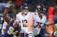 ST. LOUIS, MO - NOVEMBER 24: Josh McCown #12 of the Chicago Bears looks to pass the ball against the St. Louis Rams at the Edward Jones Dome on November 24, 2013 in St. Louis, Missouri. (Photo by Dilip Vishwanat/Getty Images)
