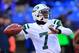 BALTIMORE, MD - NOVEMBER 24: Quarterback Geno Smith #7 of the New York Jets drops back to pass against the Baltimore Ravens during the first half at M&T Bank Stadium on November 24, 2013 in Baltimore, Maryland. (Photo by Rob Carr/Getty Images)