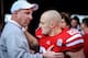 LINCOLN, NE - NOVEMBER 17: Running back Rex Burkhead #22 of the Nebraska Cornhuskers is congratulated by coach Bo Pelini before their game against the Minnesota Golden Gophers at Memorial Stadium on November 17, 2012 in Lincoln, Nebraska. (Photo by Eric F