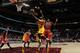 CLEVELAND, OH - NOVEMBER 30: Kyrie Irving #2 of the Cleveland Cavaliers goes up for the shot against Tony Snell #20 of the Chicago Bulls at The Quicken Loans Arena on November 30, 2013 in Cleveland, Ohio. NOTE TO USER: User expressly acknowledges and agr