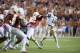 AUSTIN, TX - OCTOBER 20: Nick Florence #11 of the Baylor University Bears throws a pass during the Big 12 Conference game against the Texas Longhorns on October 20, 2012 at Darrell K Royal-Texas Memorial Stadium in Austin, Texas. (Photo by Cooper Neill/