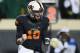 STILLWATER, OK - NOVEMBER 23: Clint Chelf #10 of the Oklahoma State Cowboys celebrates a touchdown against the Baylor Bears in the third quarter at Boone Pickens Stadium on November 23, 2013 in Stillwater, Oklahoma. (Photo by Ronald Martinez/Getty Image