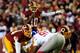 LANDOVER, MD - DECEMBER 01: Robert Griffin III #10 of the Washington Redskins calls a play during their game against the New York Giants at FedExField on December 1, 2013 in Landover, Maryland. (Photo by Rob Carr/Getty Images)
