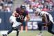Dec 1, 2013; Houston, TX, USA; Houston Texans tight end Garrett Graham (88) runs after a reception against New England Patriots safety Duron Harmon (30) at Reliant Stadium. Mandatory Credit: Matthew Emmons-USA TODAY Sports