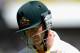 BRISBANE, AUSTRALIA - NOVEMBER 21: George Bailey of Australia leaves the field after being dismissed by James Anderson of England during day one of the First Ashes Test match between Australia and England at The Gabba on November 21, 2013 in Brisbane, Au