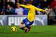 CARDIFF, WALES - NOVEMBER 30: Aaron Ramsey of Arsenal scores their third goal during the Barclays Premier League match between Cardiff City and Arsenal at Cardiff City Stadium on November 30, 2013 in Cardiff, Wales. (Photo by Mike Hewitt/Getty Images)