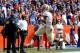 GAINESVILLE, FL - NOVEMBER 30: Devonta Freeman #8 of the Florida State Seminoles crosses the goal line for a touchdown during the game against the Florida Gators on November 30, 2013 in Gainesville, Florida. (Photo by Sam Greenwood/Getty Images)