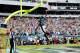 PHILADELPHIA, PA - NOVEMBER 17: Running back LeSean McCoy #25 of the Philadelphia Eagles dunks the ball over the goal post after scoring a first half touchdown against the Washington Redskins at Lincoln Financial Field on November 17, 2013 in Philadelphi