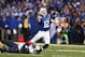 INDIANAPOLIS, IN - DECEMBER 01: Andrew Luck #12 of the Indianapolis Colts throws a pass during the NFL game against the Tennessee Titans at Lucas Oil Stadium on December 1, 2013 in Indianapolis, Indiana. (Photo by Andy Lyons/Getty Images)