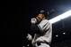 BALTIMORE, MD - OCTOBER 07: Curtis Granderson #14 of the New York Yankees looks on from the on deck circle against the Baltimore Orioles during Game One of the American League Division Series at Oriole Park at Camden Yards on October 7, 2012 in Baltimore