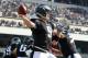 PHILADELPHIA, PA - DECEMBER 1: Quarterback Nick Foles #9 of the Philadelphia Eagles looks to pass out of the end zone in the second quarter against the Arizona Cardinals during a game at Lincoln Financial Field on December 1, 2013 in Philadelphia, Pennsyl