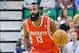 Dec 2, 2013; Salt Lake City, UT, USA; Houston Rockets shooting guard James Harden (13) dribbles up the court during the first quarter against the Utah Jazz at EnergySolutions Arena. Mandatory Credit: Russ Isabella-USA TODAY Sports