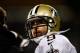 SEATTLE, WA - DECEMBER 02: Quarterback Drew Brees #9 of the New Orleans Saints looks on against the Seattle Seahawks during a game at CenturyLink Field on December 2, 2013 in Seattle, Washington. (Photo by Jonathan Ferrey/Getty Images)