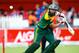 PORT ELIZABETH, SOUTH AFRICA - NOVEMBER 27: Hashim Amla of South Africa during the 2nd One Day International match between South Africa and Pakistan at AXXESS St Georges on November 27, 2013 in Port Elizabeth, South Africa. (Photo by Richard Huggard/Gallo