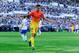 ZARAGOZA, SPAIN - APRIL 14: Cristian Tello of FC Barcelona celebrates after scoring his team's second goal during the la Liga match between FC Barcelona and Real Zaragoza at La Romareda on April 14, 2013 in Zaragoza, Spain. (Photo by David Ramos/Getty I