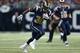 ST. LOUIS, MO - NOVEMBER 24: Zac Stacy #30 of the St. Louis Rams rushes against the Chicago Bears at the Edward Jones Dome on November 24, 2013 in St. Louis, Missouri. (Photo by Dilip Vishwanat/Getty Images)