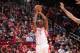 HOUSTON, TX - NOVEMBER 23: Terrence Jones #6 of the Houston Rockets shoots the ball against the Minnesota Timberwolves on November 23, 2013 at the Toyota Center in Houston, Texas. NOTE TO USER: User expressly acknowledges and agrees that, by downloading