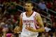 HOUSTON, TX - NOVEMBER 29: Francisco Garcia #32 of the Houston Rockets celebrates a three-point shot during the game against the Brooklyn Nets at Toyota Center on November 29, 2013 in Houston, Texas. NOTE TO USER: User expressly acknowledges and agrees