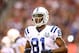 Nov 24, 2013; Phoenix, AZ, USA; Indianapolis Colts wide receiver Darrius Heyward-Bey (81) against the Arizona Cardinals at University of Phoenix Stadium. The Cardinals defeated the Colts 40-11. Mandatory Credit: Mark J. Rebilas-USA TODAY Sports
